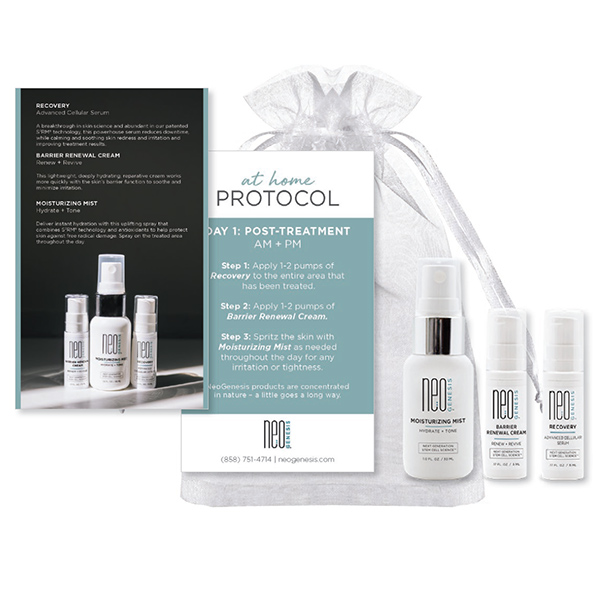 NeoGenesis Post-Treatment Home Care Kit for Microdermabrasion